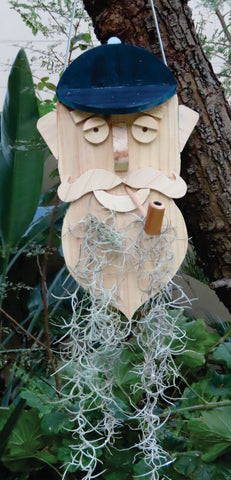 Decorative Old Man's Beard Holder