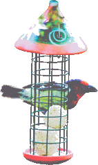 Mini Ball Tower Feeder (Terracotta)