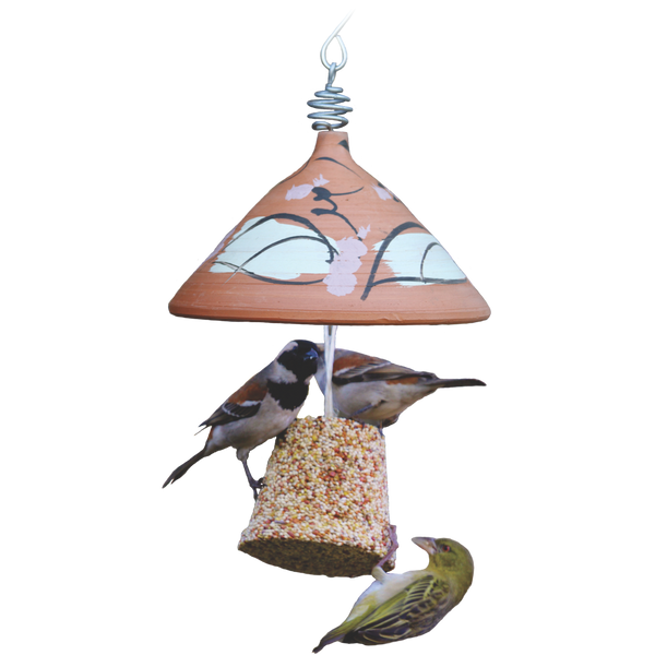 Terracotta Seed Bell Holder
